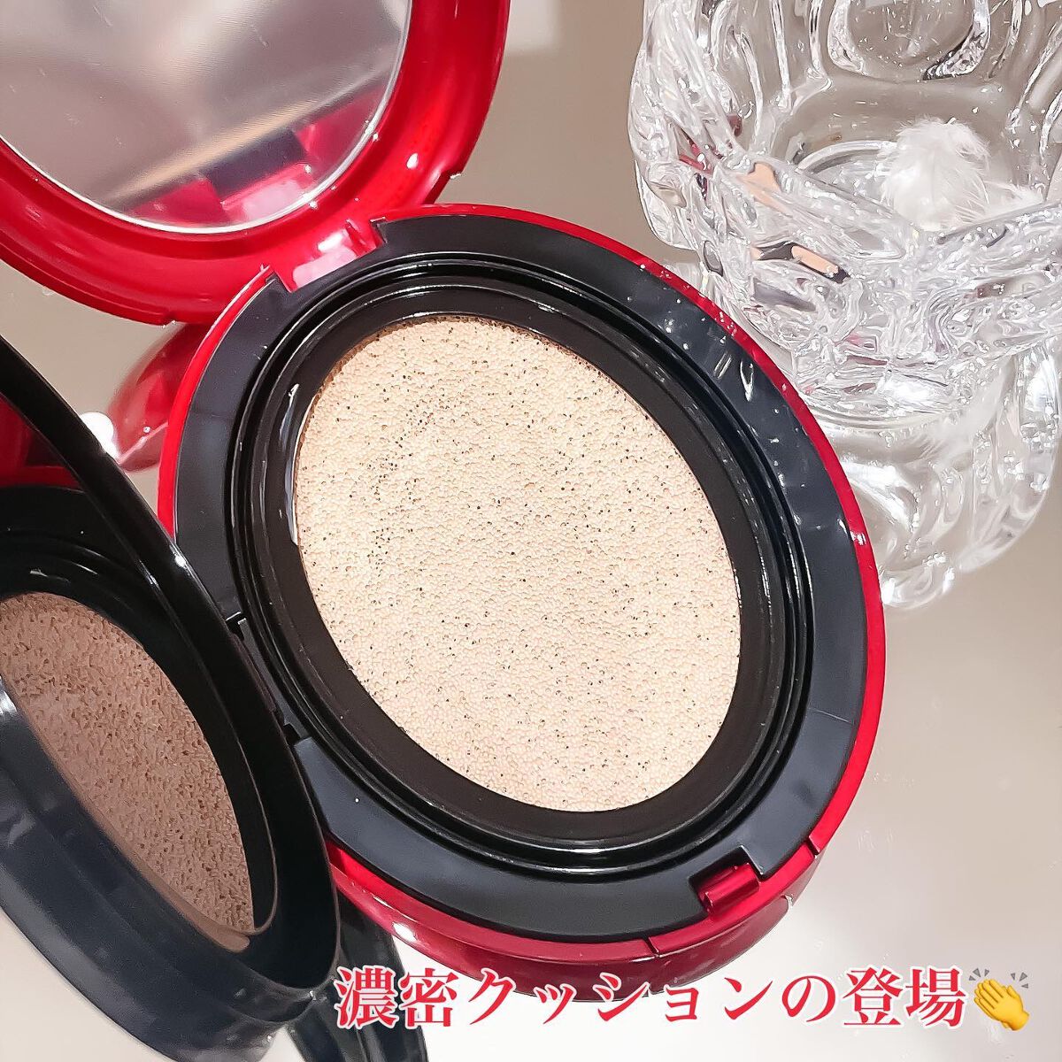 マスク フィット レッド クッション/TIRTIR(ティルティル)/クッションファンデーションを使ったクチコミ（3枚目）