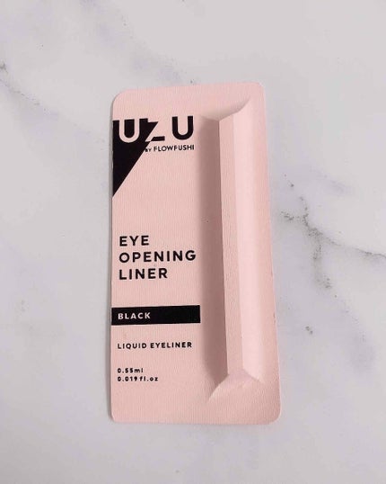 EYE OPENING LINER/UZU BY FLOWFUSHI/リキッドアイライナーを使ったクチコミ(2枚目)