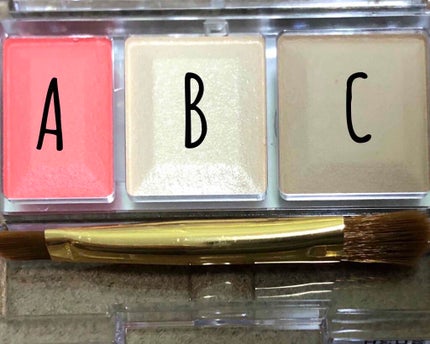 シークレットカラーアイズ/キャンメイク/アイシャドウパレットを使ったクチコミ(2枚目)