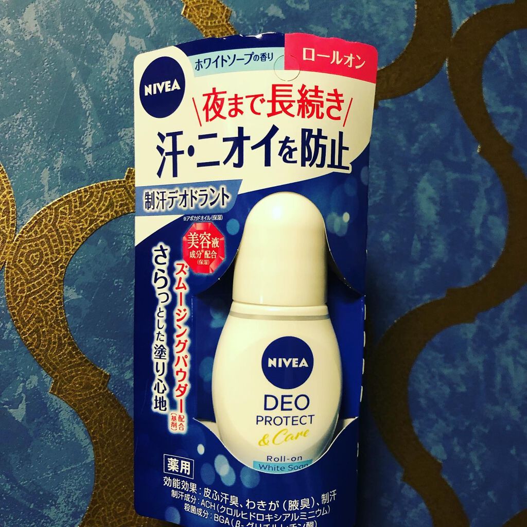 ニベアデオ ロールオン ホワイトソープの香り/ニベア/デオドラント・制汗剤を使ったクチコミ(1枚目)