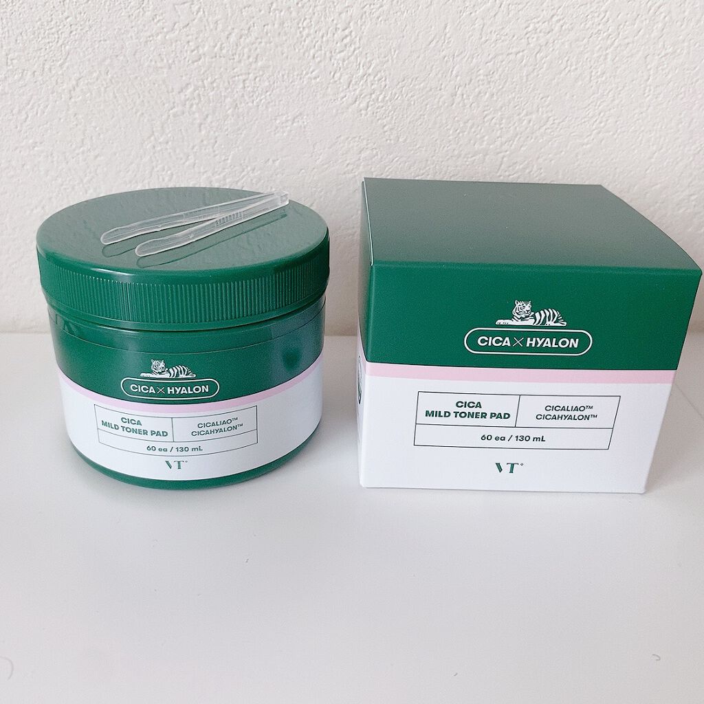 CICA マイルドトナーパッド/VT/トナーパッドを使ったクチコミ（2枚目）