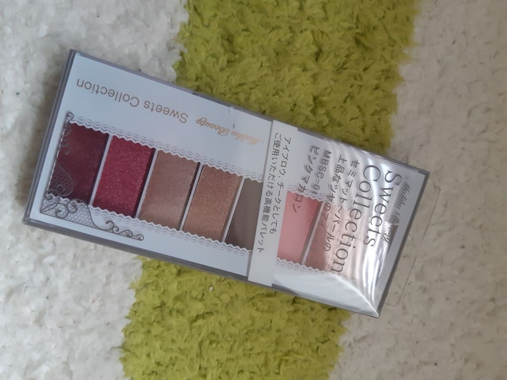 スイーツコレクション/マリブビューティー/アイシャドウパレットを使ったクチコミ（1枚目）