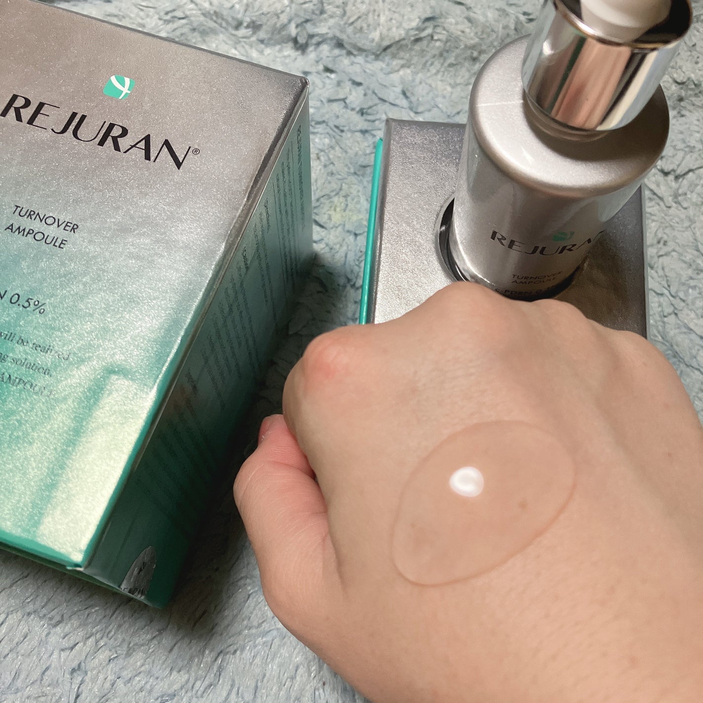 REJURAN ターンオーバーアンプル/REJURAN COSMETICS/美容液を使ったクチコミ(3枚目)