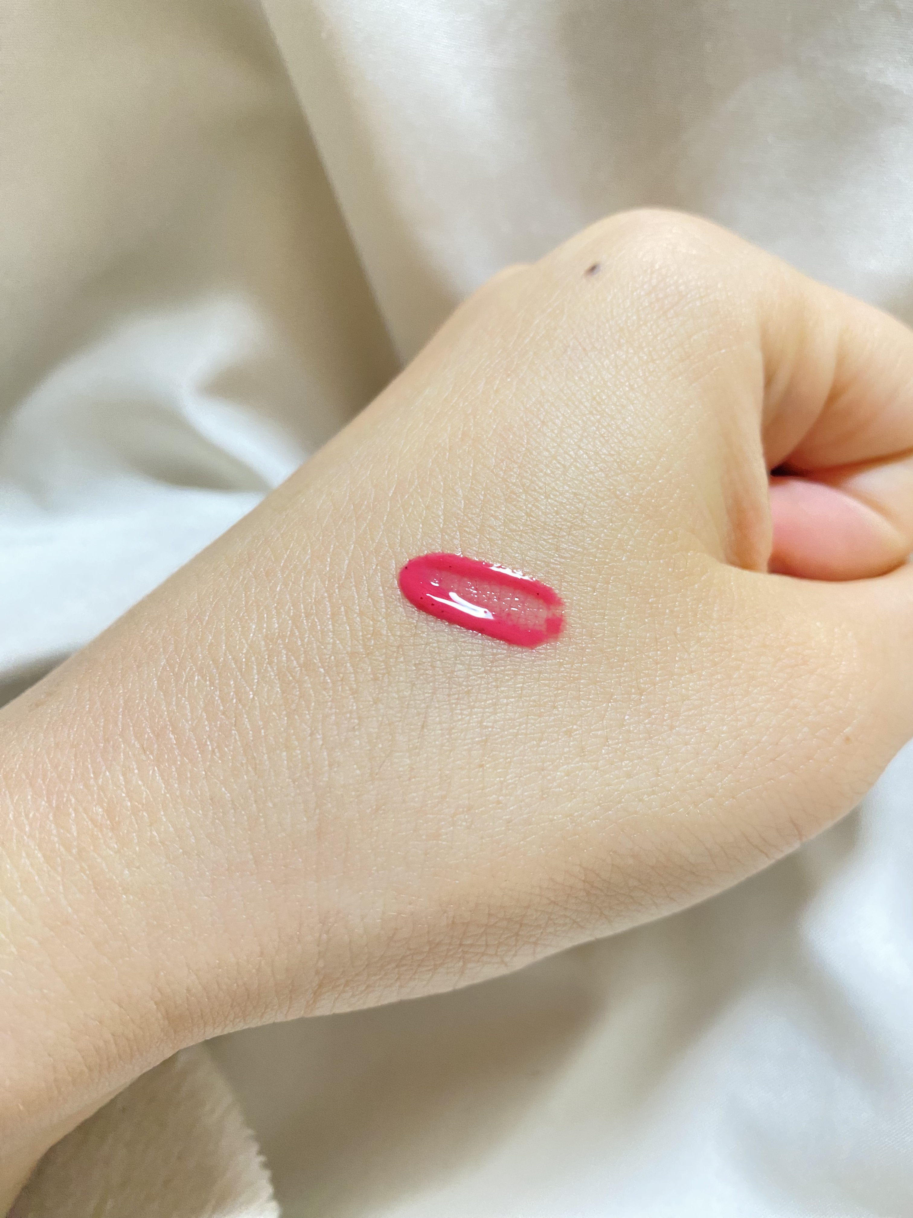 フルーティーグラムティント 112 ピンポン/Laka/リップティントを使ったクチコミ（2枚目）