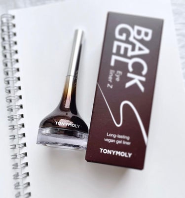 Backstage Gel Eyeliner/TONYMOLY/ジェルアイライナーを使ったクチコミ（2枚目）