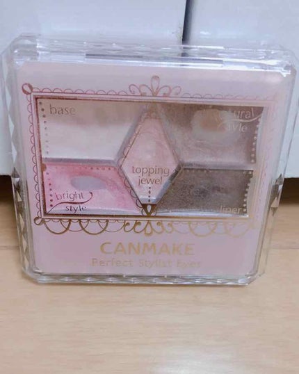 【旧品】パーフェクトスタイリストアイズ/キャンメイク/アイシャドウパレットを使ったクチコミ(1枚目)