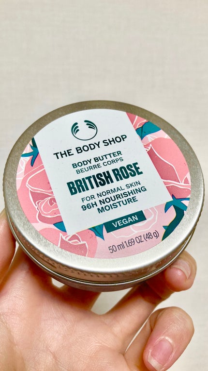 ボディバター ブリティッシュローズ/THE BODY SHOP/ボディクリームを使ったクチコミ(1枚目)
