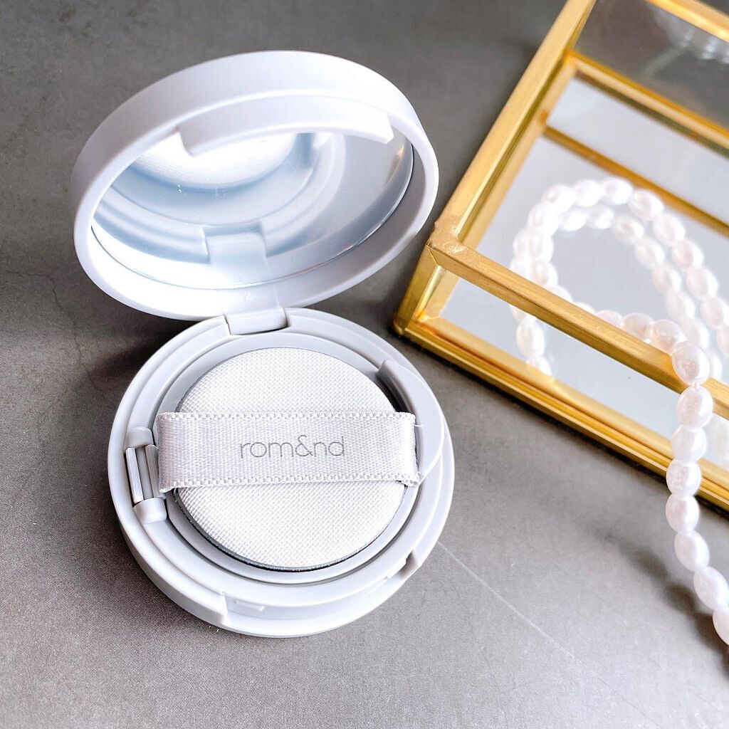 ヌーゼロクッション/rom&nd/クッションファンデーションを使ったクチコミ（2枚目）