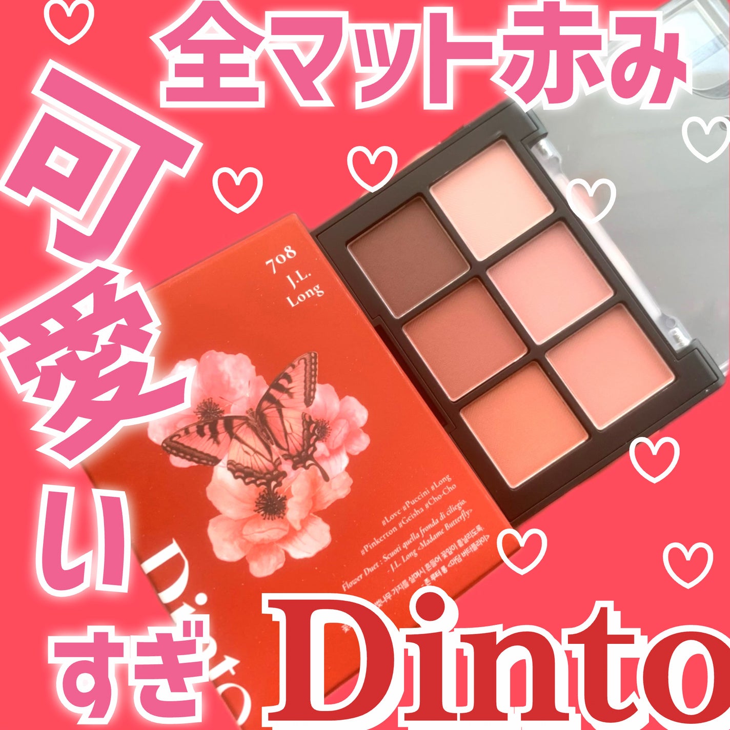 ブラーフィニシュシャドウパレット/Dinto/アイシャドウパレットを使ったクチコミ(1枚目)