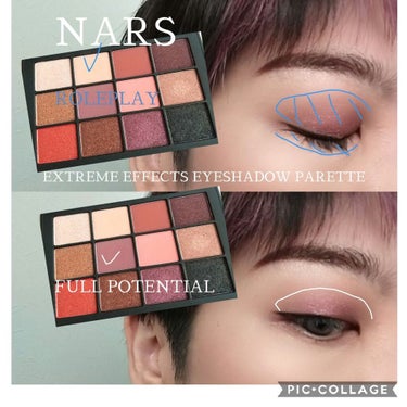 エクストリームエフェクト アイシャドーパレット/NARS/アイシャドウパレットを使ったクチコミ（3枚目）