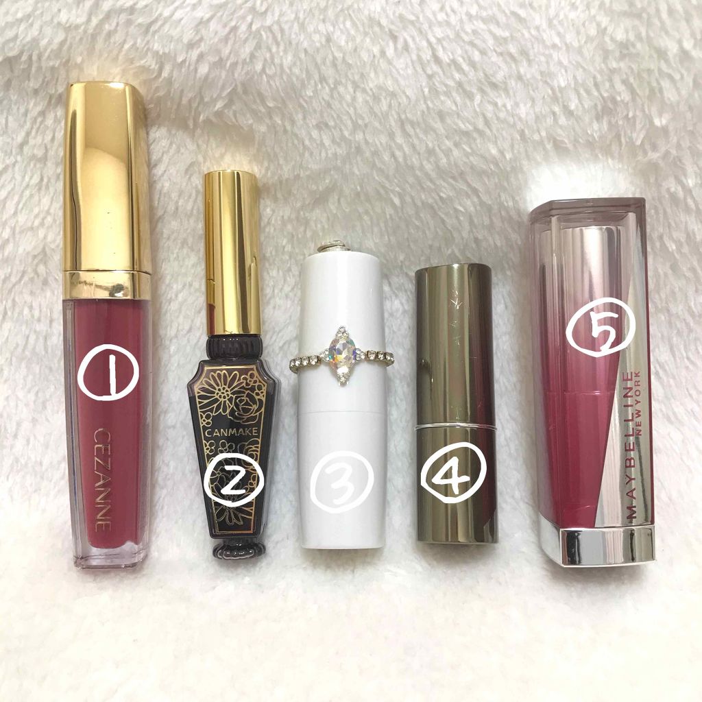リップティントジャム/キャンメイク/リップグロスを使ったクチコミ(3枚目)