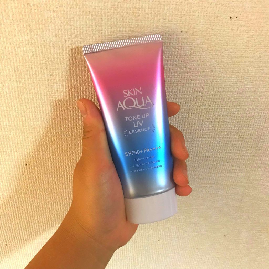 スキンアクア トーンアップUVエッセンス/スキンアクア/日焼け止めクリームを使ったクチコミ(1枚目)