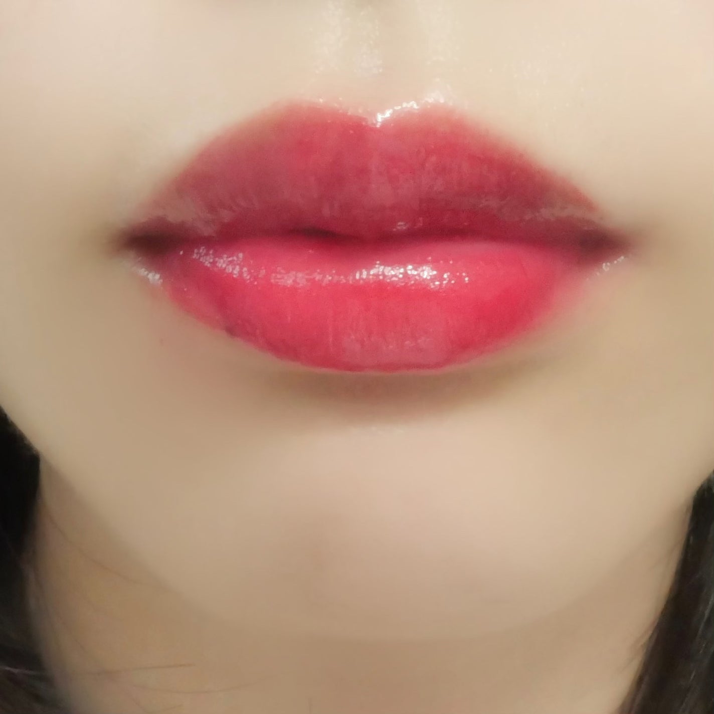 デュイジェルグロウティント/wakemake/リップティントを使ったクチコミ(4枚目)