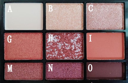 プロコレクション36カラー/Dolly Angel/アイシャドウパレットを使ったクチコミ(4枚目)