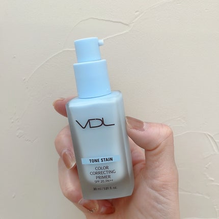 トーンステインカラーコレクティングプライマー/VDL/化粧下地を使ったクチコミ(3枚目)