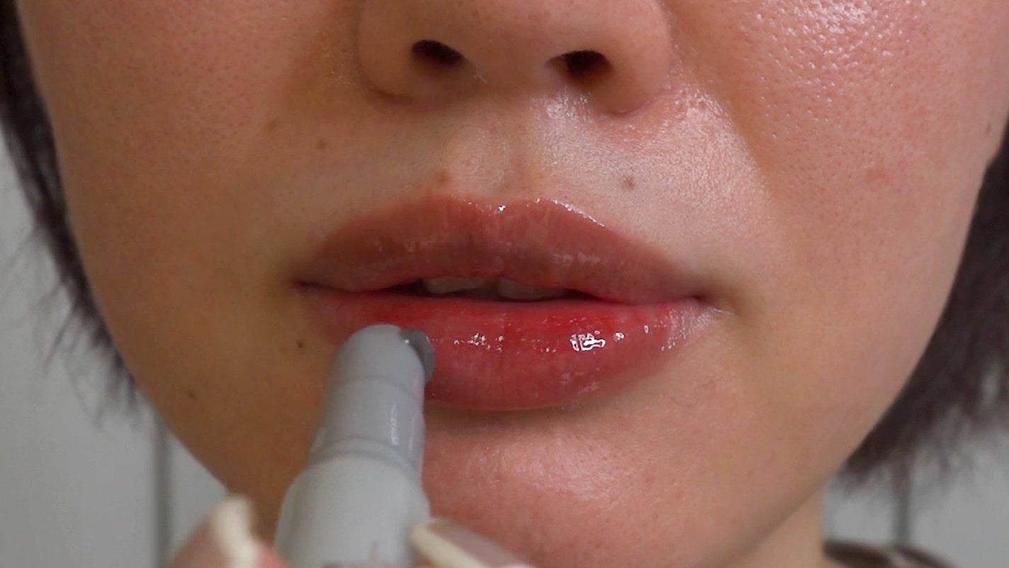 ハニーメルティングリップ/ネイチャーリパブリック/口紅を使ったクチコミ(5枚目)