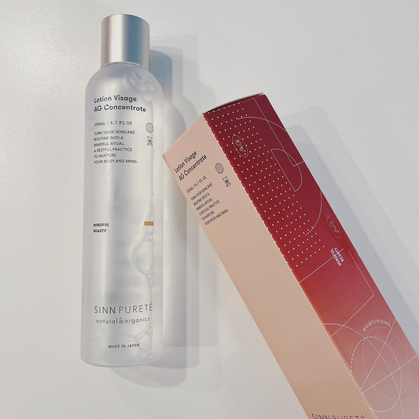 SINN PURETÉ AGコンセントレイト ローション aのクチコミ「🤍🤍SINN PURETE🤍🤍
ローションヴィザージュ AGコンセントレイト a
@sinnp.....」（3枚目）