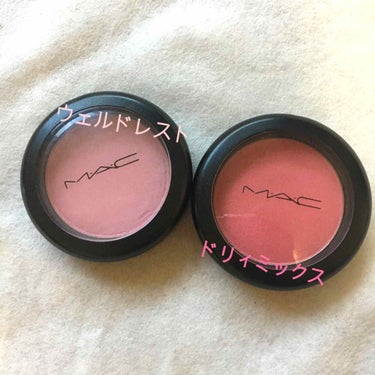 ◉商品情報◉
MAC パウダーブラッシュ
価格 ¥3,456（税込）


◉感想・レビュー◉
【ウェル ドレスト（サテン）】
ほんのり色づく可愛らしいピンク

見た目が白味ピンクなので肌に浮くんじゃない