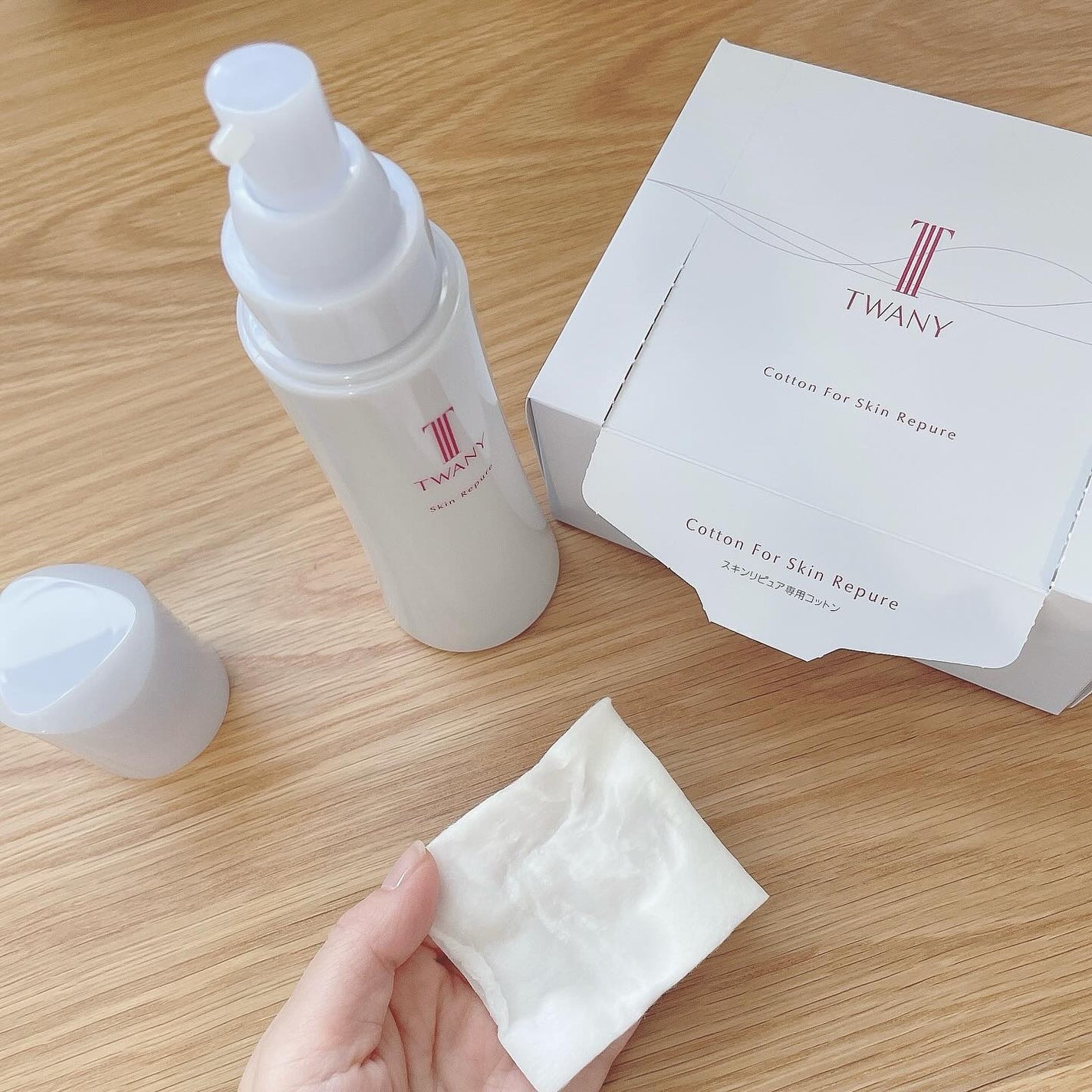 トワニー スキンリピュア/TWANY/拭き取り化粧水を使ったクチコミ(2枚目)