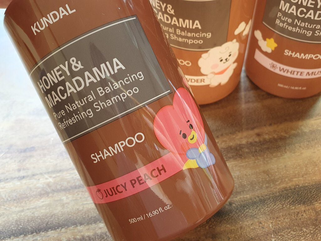 ハニー&マカデミアシャンプー/トリートメント /KUNDAL/シャンプー・コンディショナーを使ったクチコミ(4枚目)