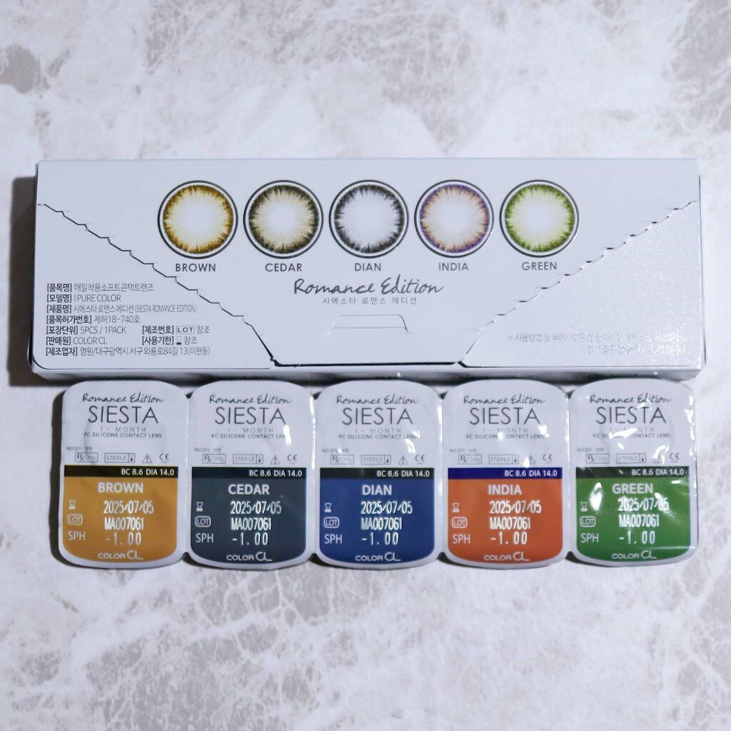 シエスタ Siesta/THEPIEL/カラーコンタクトレンズを使ったクチコミ（1枚目）