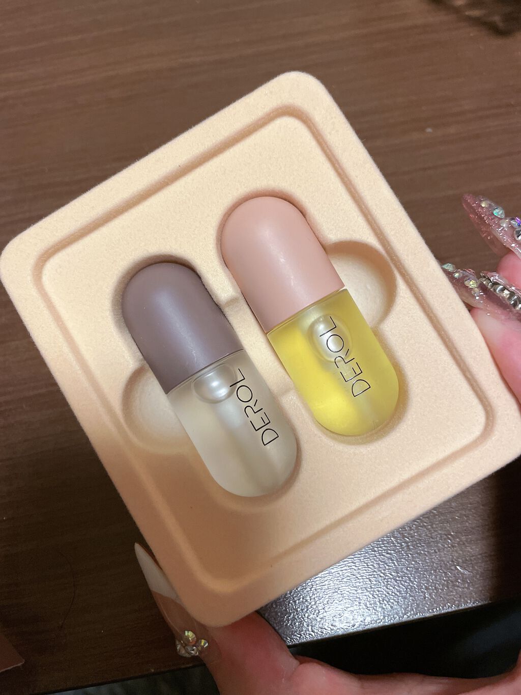 DEROLリッププランパー&リップケアグロスセット/DEROL /リッププランパーを使ったクチコミ(1枚目)