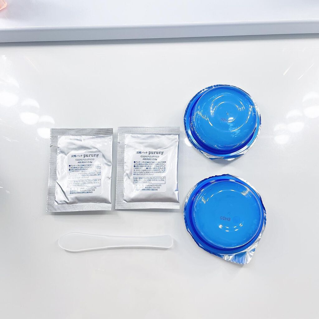 炭酸パック プルリ/ウツクシア/洗い流すパック・マスクを使ったクチコミ(2枚目)