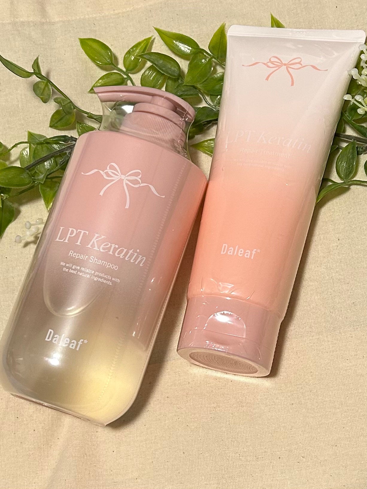 LPTケラチンリペアトリートメント/Daleaf/洗い流すヘアトリートメントを使ったクチコミ(1枚目)