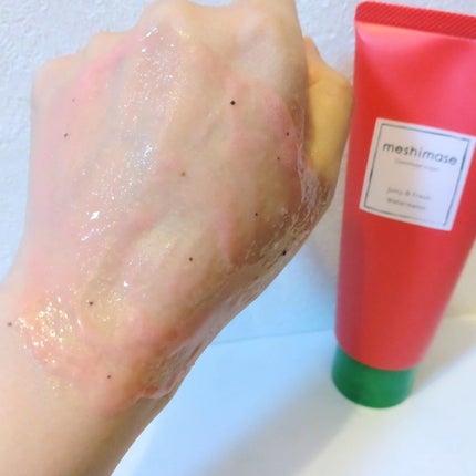 meshimase ゴマージュシュガー スイカ/meshimase/スクラブ・ゴマージュを使ったクチコミ(7枚目)