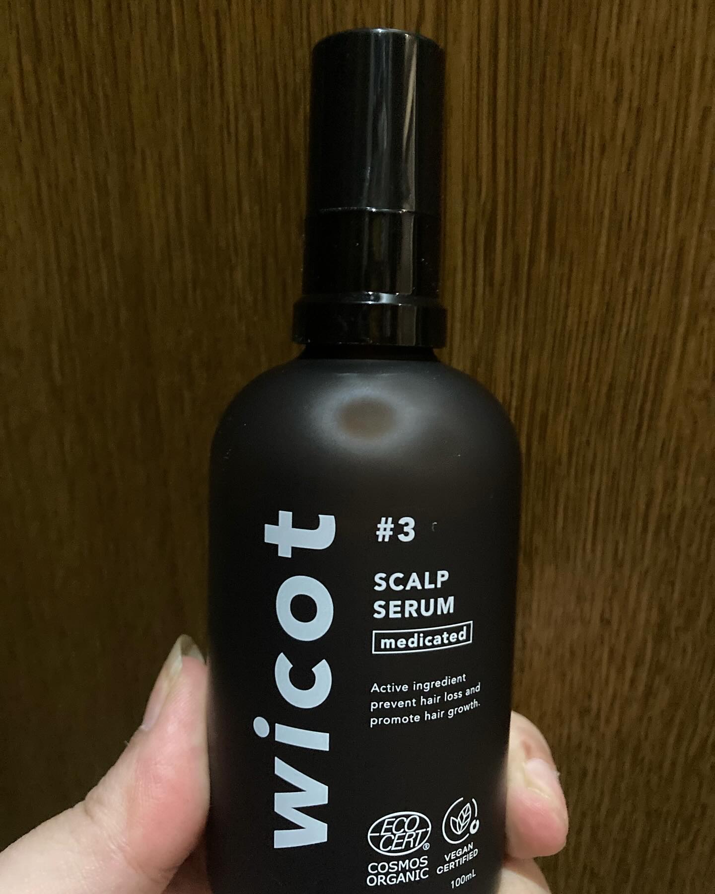 薬用スカルプセラム/wicot/頭皮ローションを使ったクチコミ（3枚目）