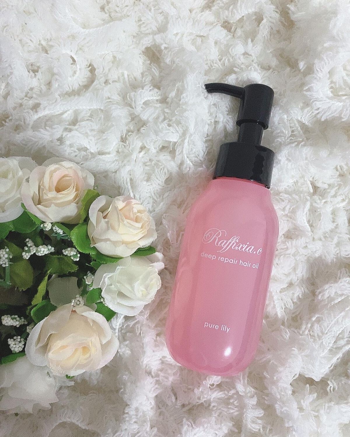 ディープリペア ヘアオイル ピュアリリー/Raffixia.c/ヘアオイルを使ったクチコミ(1枚目)