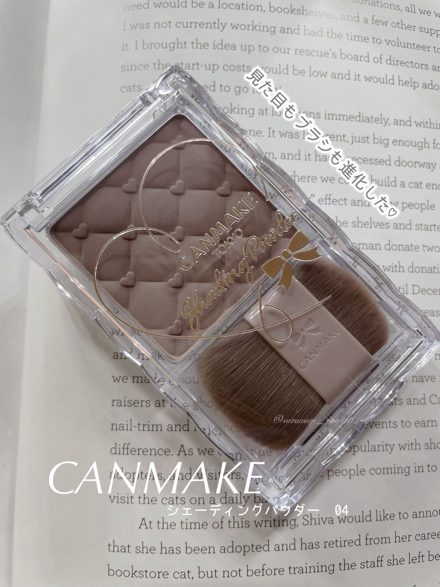 シェーディングパウダー/キャンメイク/シェーディングを使ったクチコミ(1枚目)