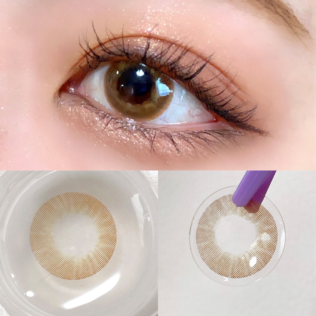 シャンパンシリーズ/CLARA CONTACT/カラーコンタクトレンズを使ったクチコミ（2枚目）