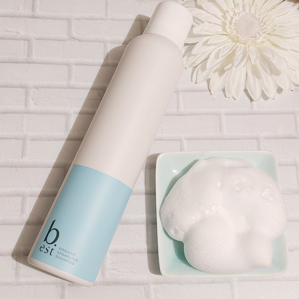 オーガニックスパークリングシャンプー/b.ris/市販シャンプーを使ったクチコミ（2枚目）