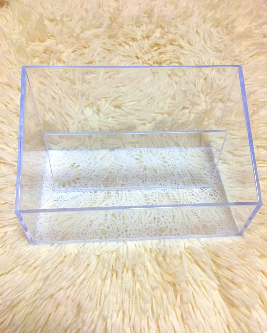 キャンドゥ クリアピクチャーケース レタースタンド 英字