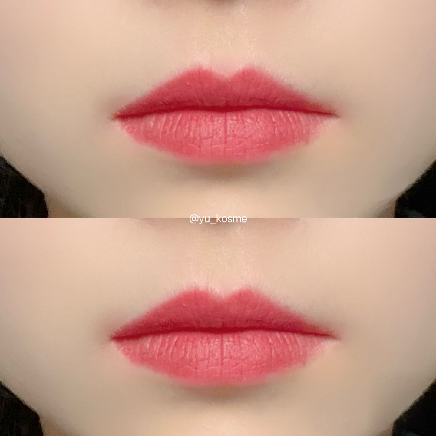 ソフトブラーティント/mude./リップティントを使ったクチコミ（3枚目）