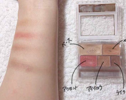 パーフェクトマルチアイズ/キャンメイク/アイシャドウパレットを使ったクチコミ(3枚目)