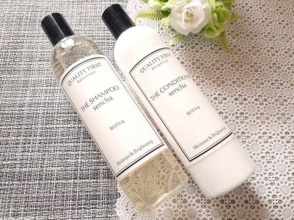 ボタアンド ザ シャンプー <sencha>/クオリティファースト/市販シャンプーを使ったクチコミ（1枚目）