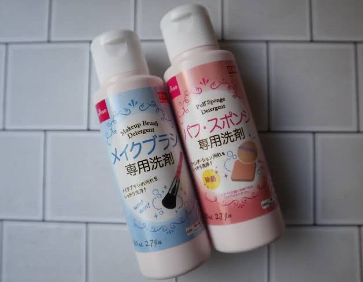 メイクブラシ専用洗剤/DAISO/その他化粧小物を使ったクチコミ（1枚目）