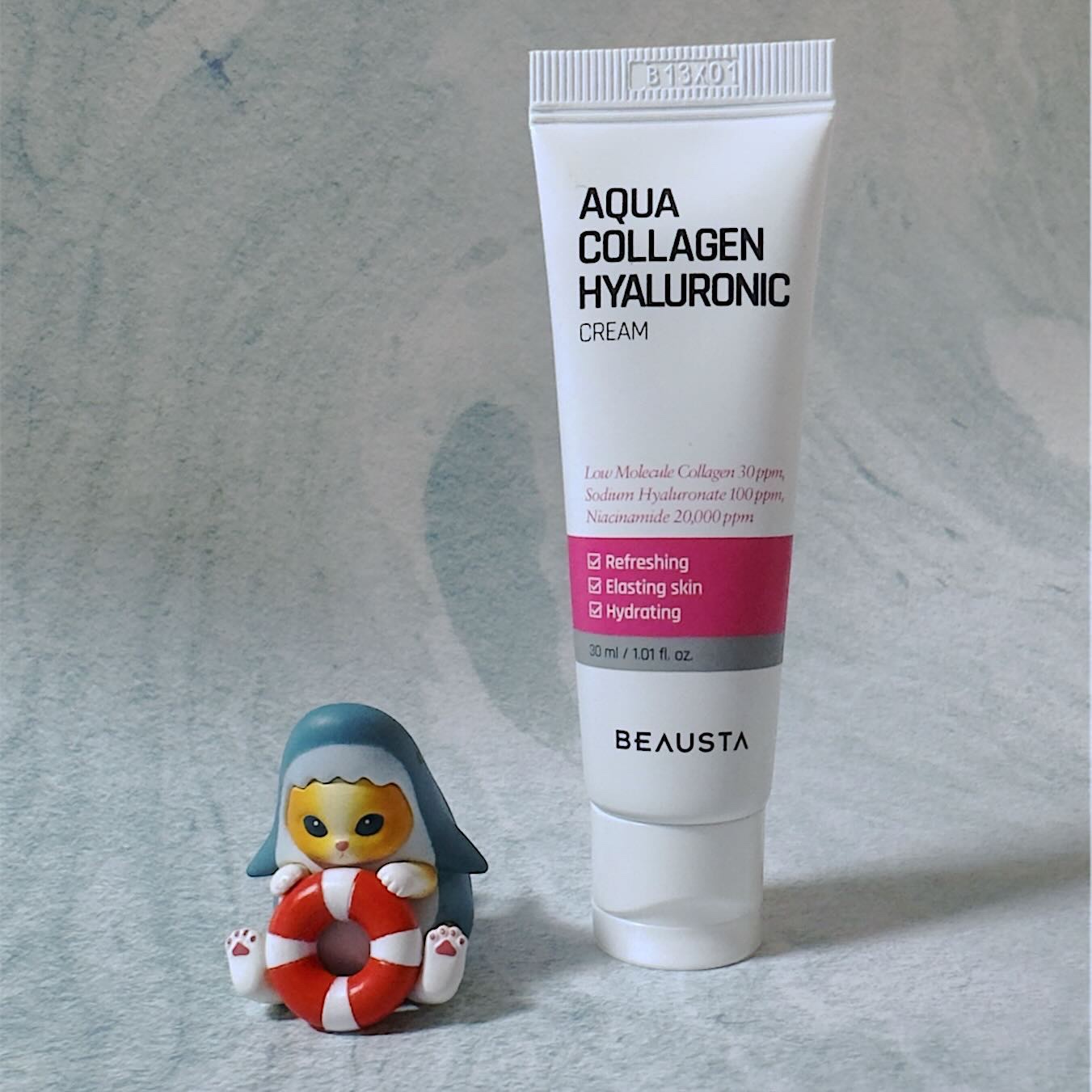 コラーゲンヒアルロニッククリーム/BEAUSTA/フェイスクリームを使ったクチコミ（1枚目）