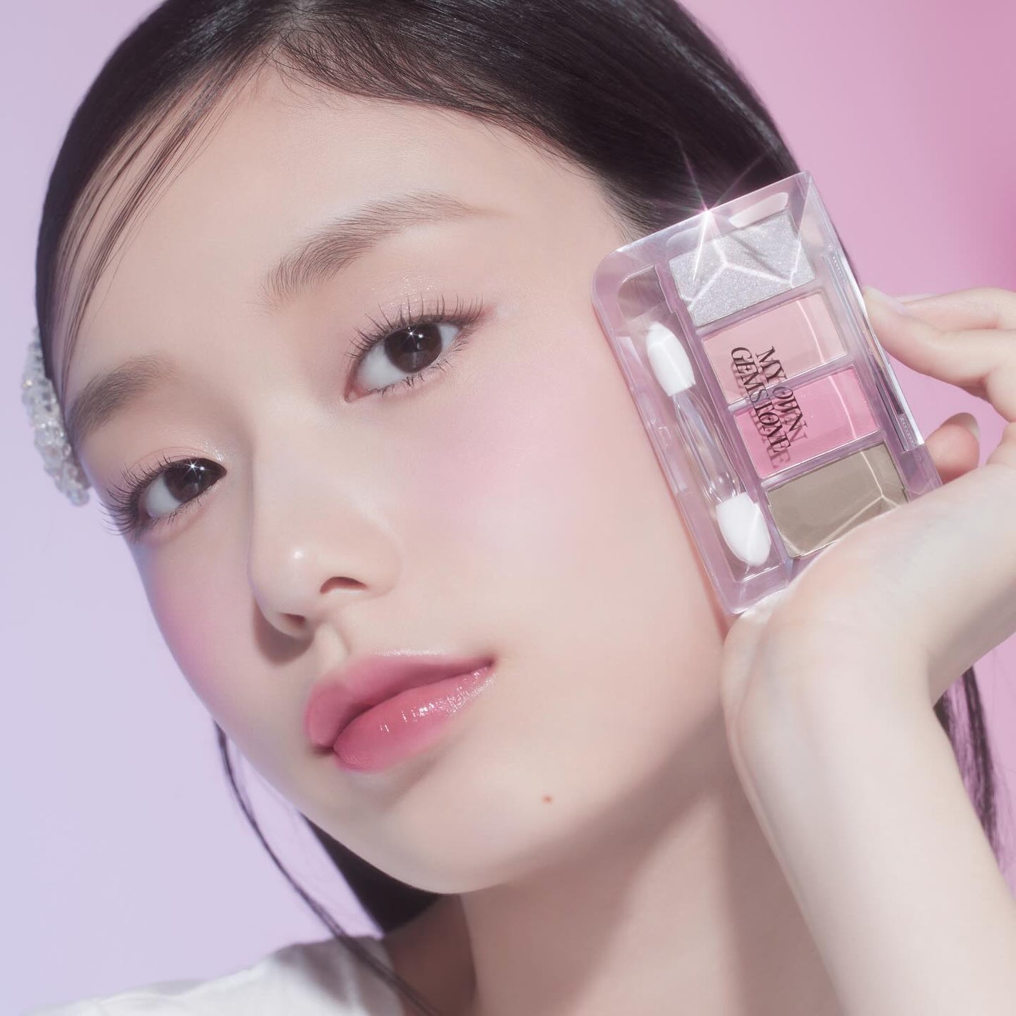 プレイカラーアイズミニ ジェムストーン/ETUDE/アイシャドウパレットを使ったクチコミ(1枚目)