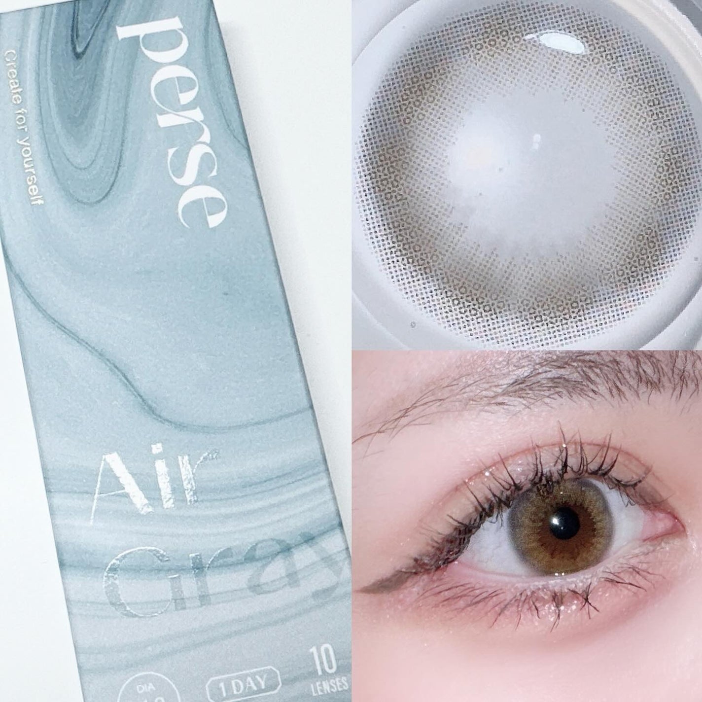 perse 1day/perse/ワンデー(1DAY)カラコンを使ったクチコミ(1枚目)