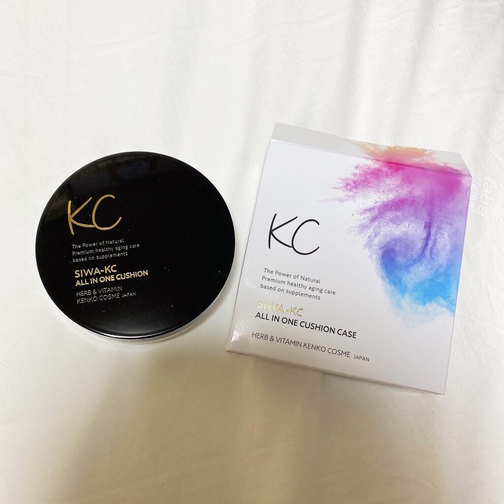 SIWA-KC オールインワンクッション/ハーブ健康本舗/クッションファンデーションを使ったクチコミ(1枚目)