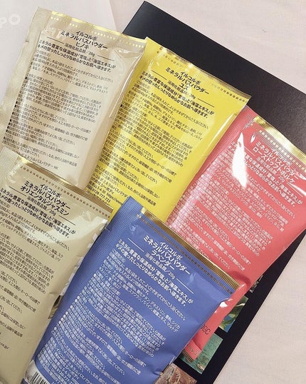 ミネラルバスパウダー グリーティングギフト/イルコルポ/入浴剤セットを使ったクチコミ(4枚目)