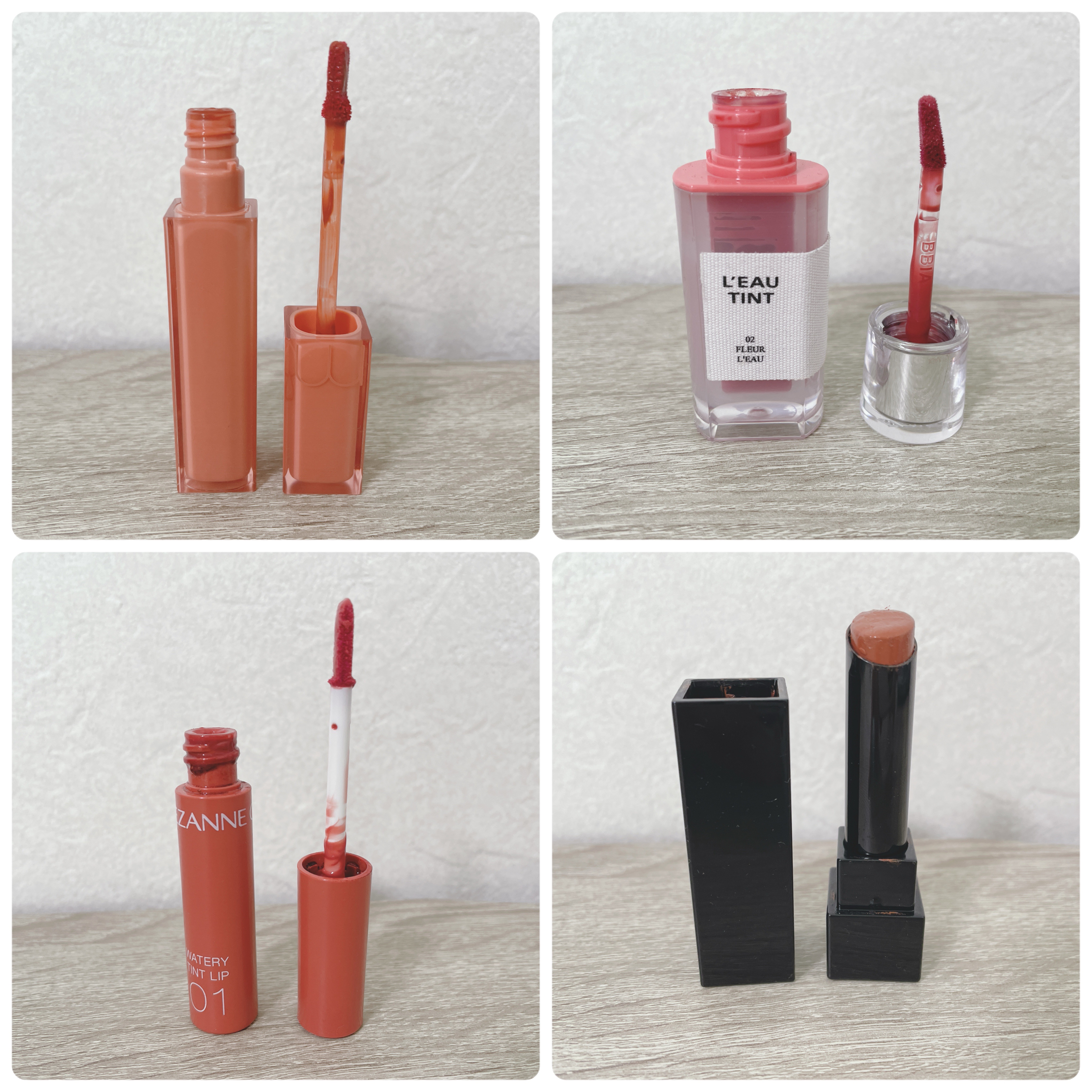 ウォータリーティントリップ/CEZANNE/リップティントを使ったクチコミ（3枚目）