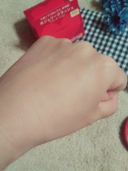 水ジェリークラッシュ/インテグレート/クリーム・エマルジョンファンデーションを使ったクチコミ(4枚目)