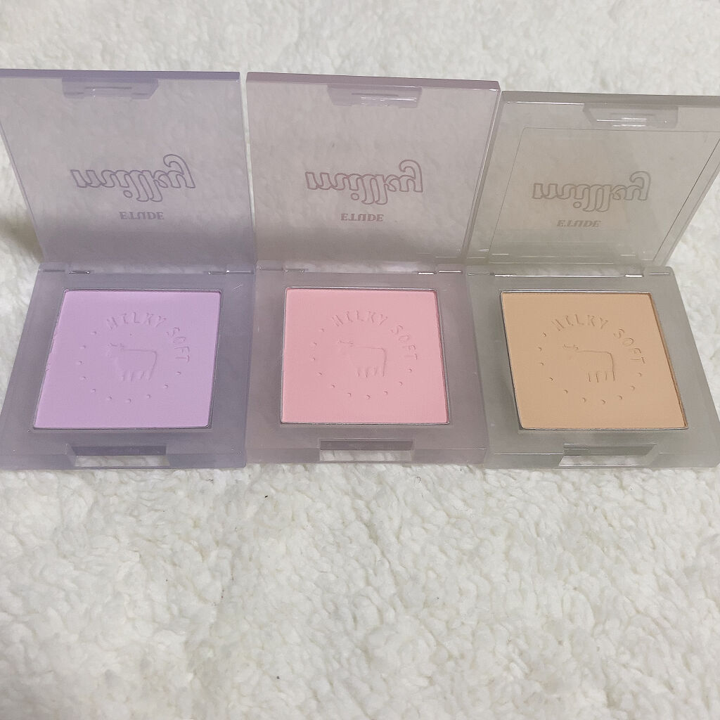 ミルクチーク/ETUDE/パウダーチークを使ったクチコミ（2枚目）