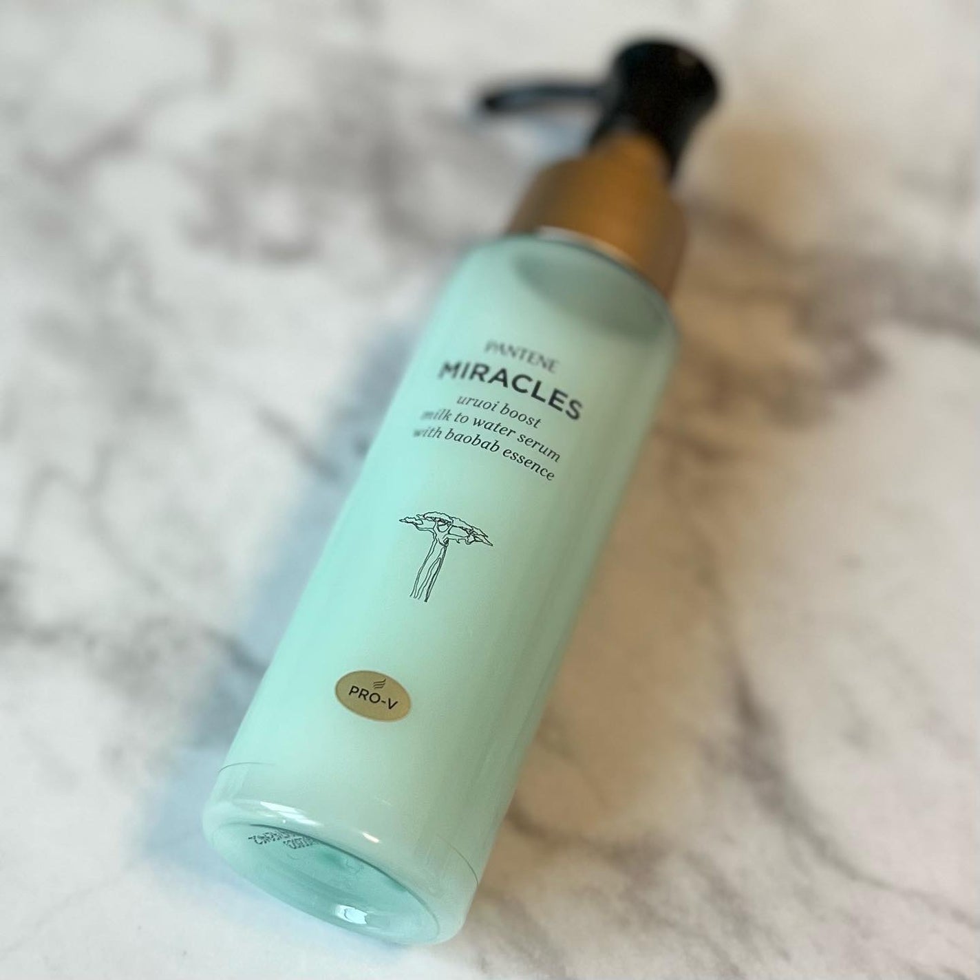 ミラクルズ うるおいブーストミルクウォーターセラム/パンテーン/アウトバストリートメントを使ったクチコミ(2枚目)