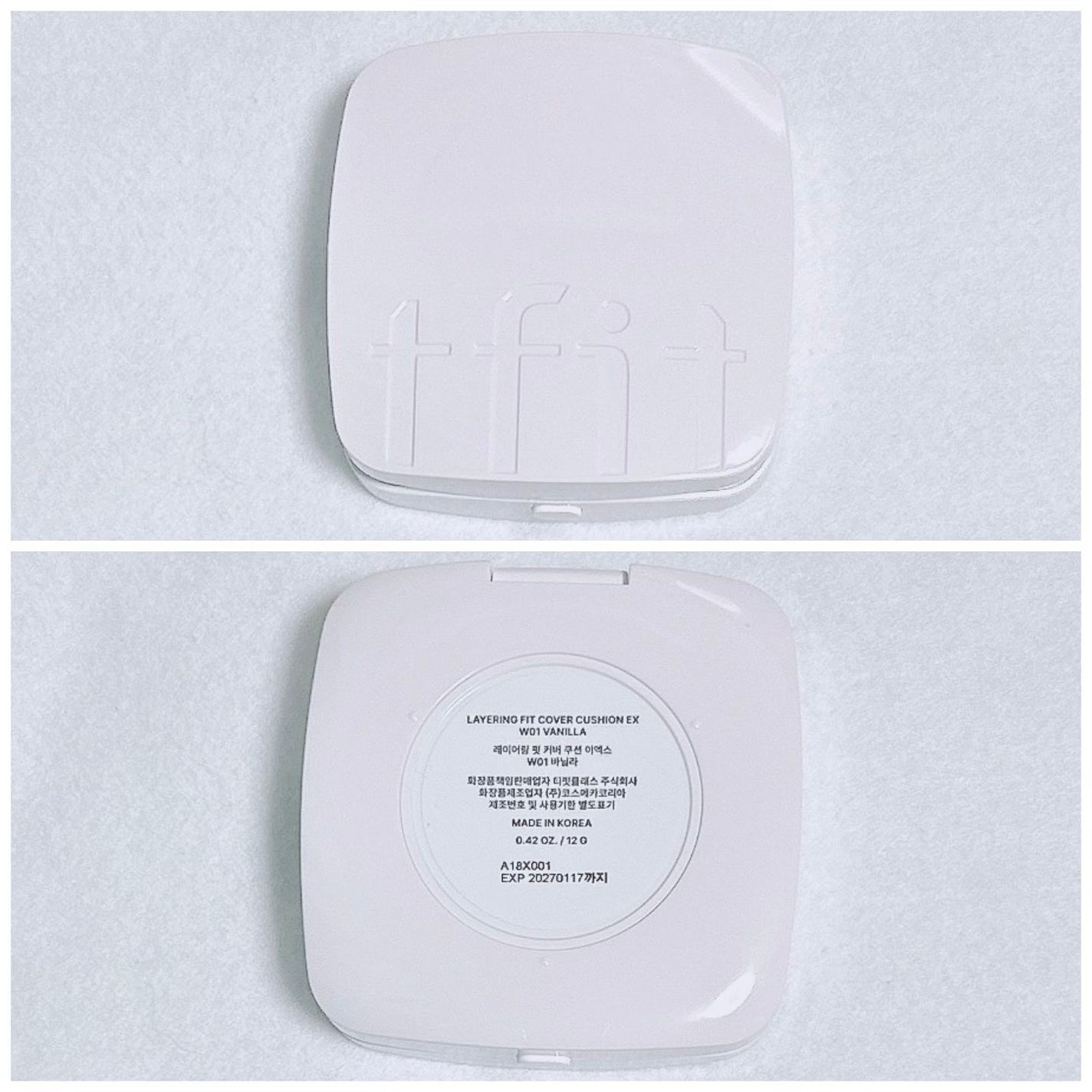 レイヤリングフィットカバークッションEX/TFIT/クッションファンデーションを使ったクチコミ(2枚目)