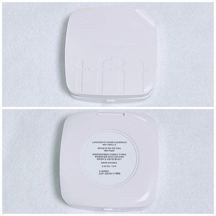 レイヤリングフィットカバークッションEX/TFIT/クッションファンデーションを使ったクチコミ(2枚目)